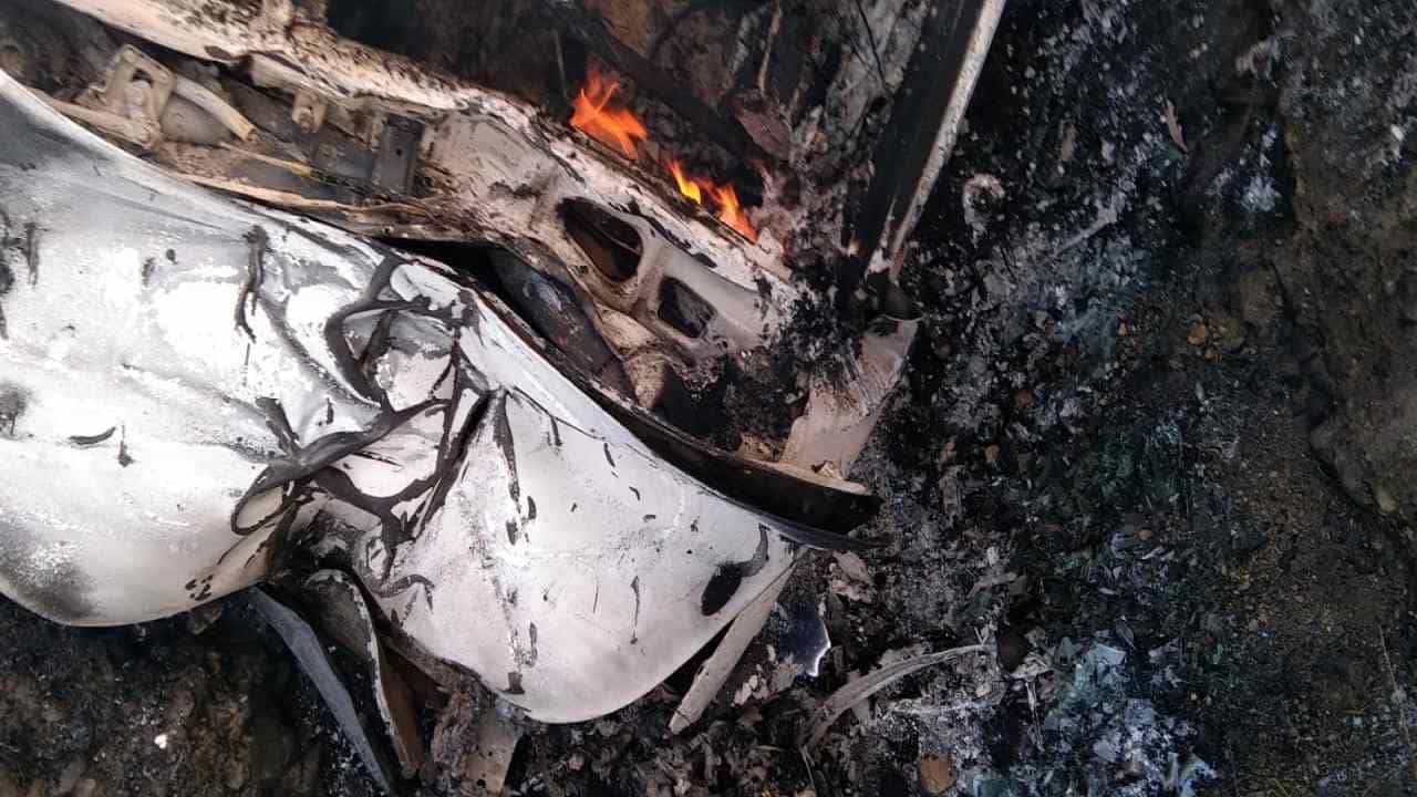 Nagpur Accident | द बर्निंग कार! ताबा सुटल्याने डिव्हायडरवर आदळून पेटली कार; चालकाचा मृत्यू नेमका कसा झाला?