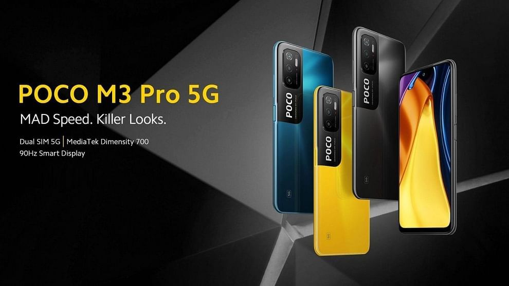 Poco M3 Pro 5G हा गेमिंगसाठी देखील चांगला फोन आहे. Poco M3 Pro 5G मध्ये 90Hz च्या रिफ्रेश रेटसह 6.55 इंचाचा फुल-एचडी+ डिस्प्ले आहे. हा फोन ऑक्टा-कोर Mediatek Dimensity 700 SoC सह सुसज्ज आहे. या फोनमध्ये 6GB पर्यंत RAM आणि 128GB स्टोरेजचा आहे. सेल्फीसाठी 48 मेगापिक्सलचा ट्रिपल रिअर कॅमेरा सेटअप आणि 8-मेगापिक्सेल सेन्सर देखील आहे. Poco M3 Pro 5G मध्ये 5000mAh बॅटरी आहे जी 18W फास्ट चार्जिंगला सपोर्ट करते. Poco M3 Pro 5G ची किंमत 14,499 रुपयांपासून सुरू होते.