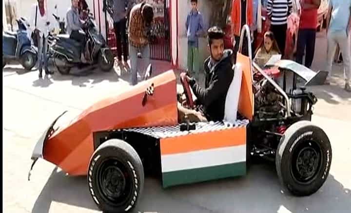 नागपूरच्या रँचोची कमाल, भंगार वापरुन बनवली रेसिंग कार नागपूरच्या रँचोची कमाल, भंगार वापरुन बनवली रेसिंग कार