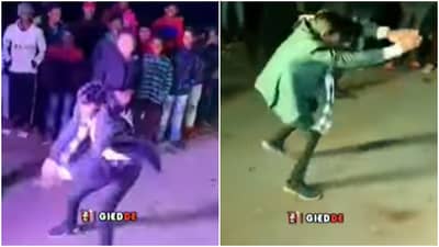 Funny Dance : याला आवरा, नाहीतर तुम्हालाही चावल्याशिवाय राहणार नाही..! नागीण डान्सचा हा Viral Video पाहताना हसून हसून पोट दुखेल