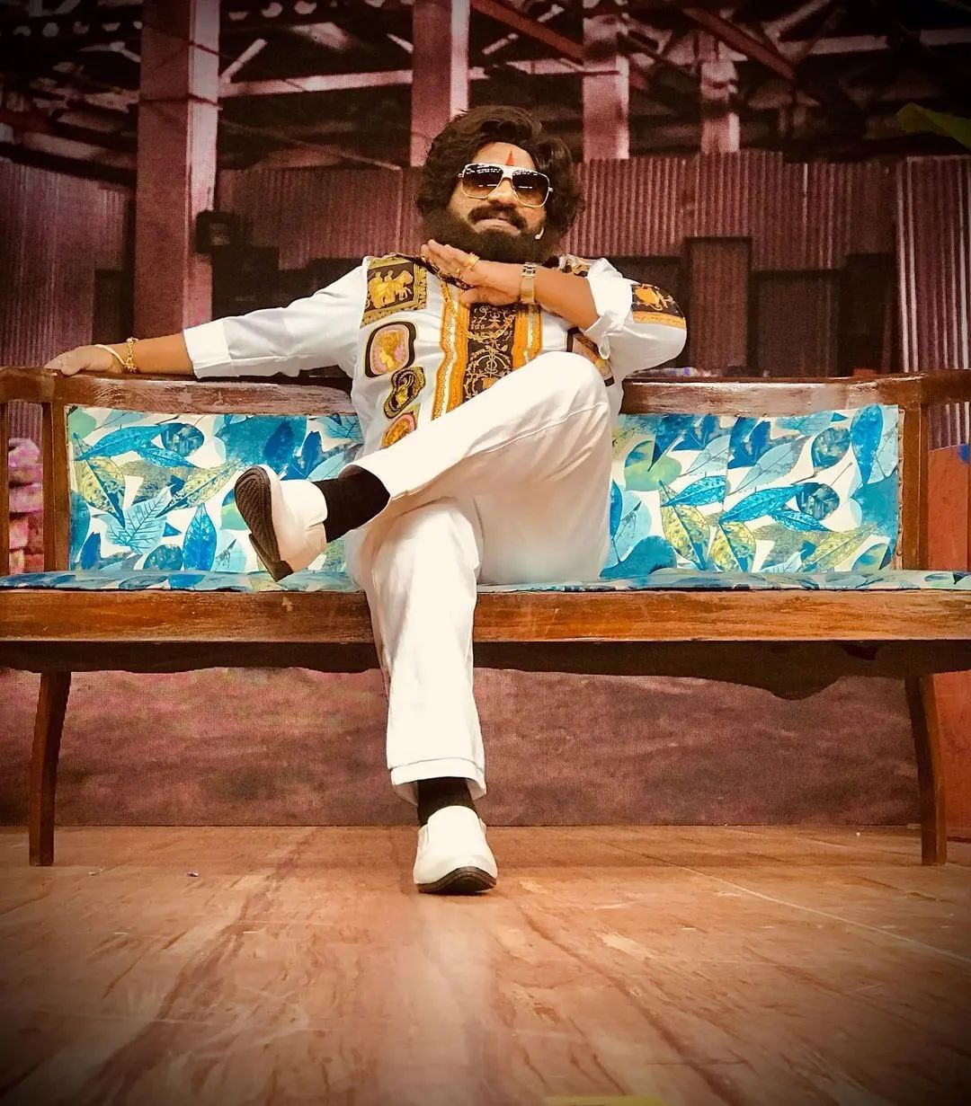 bhau kadam in pushapa look