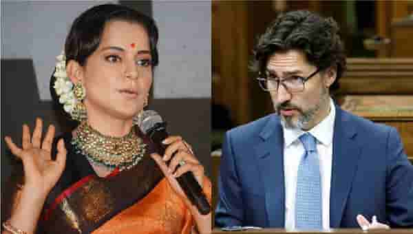 कंगना रनौतचा थेट कॅनडाच्या पंतप्रधानांवर निशाणा, म्हणाली, कर्माची फळं भोगावी लागतील