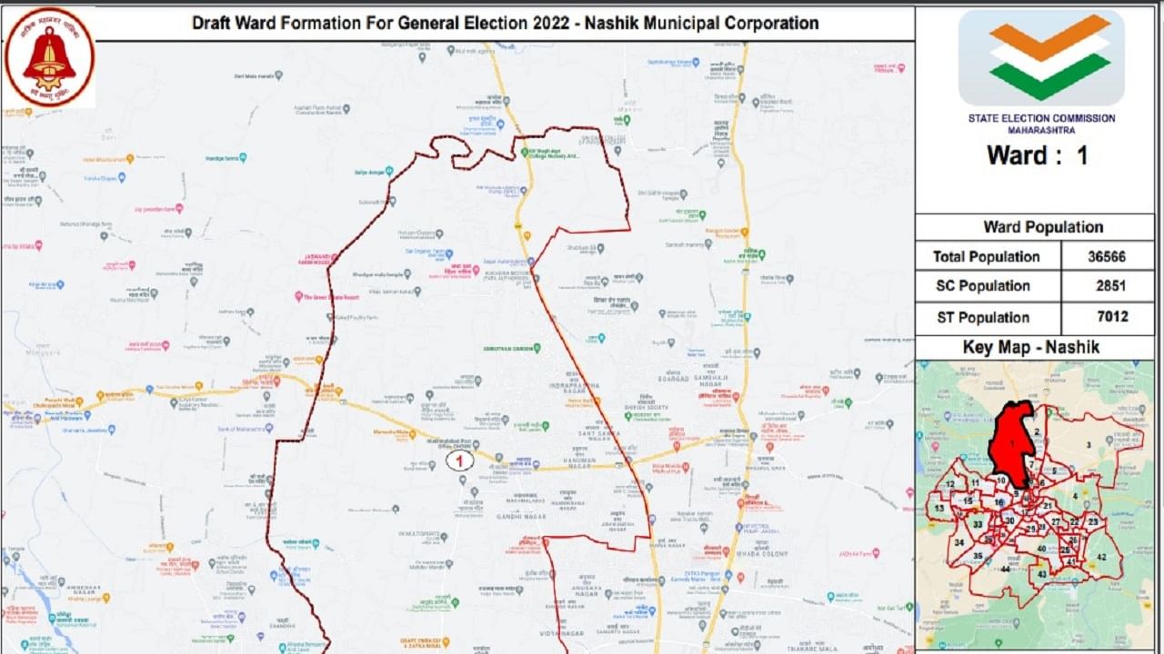 Nashik Elections | महापालिकेची प्रभाग रचना जाहीर, आक्षेप नोंदवायला 14 फेब्रुवारीपर्यंतची मुदत, निवडणूक कधी होणार?