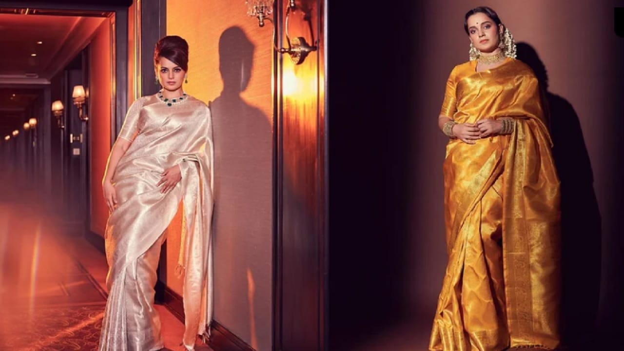 अभिनेत्री कंगना राणौत नेहमीच तिच्या फॅशन आणि स्टाइलमुळे चर्चेत असते. भारतीय ते वेस्टर्न लूकमध्ये कंगना नेहमीच दिसते. पण सिल्क साड्यांच्या कलेक्शनचा विचार केला तर कंगनाचे नाव सर्वात वर येते.