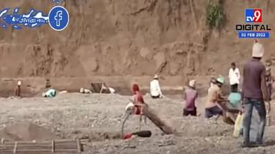 पैनगंगा नदीपात्रातून मोठ्या प्रमाणात रेतीची तस्करी, व्हिडीओ दाखवल्यानंतरही कारवाई नाहीच