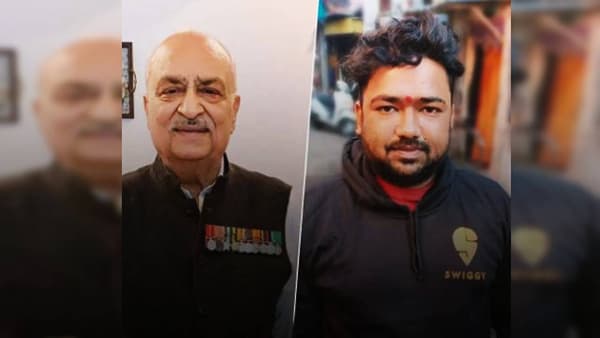 तारणहार! निवृत्त कर्नलचा जीव वाचवण्यासाठी Swiggy Delivery Boyने जे केलं, त्याला तोडच नाही