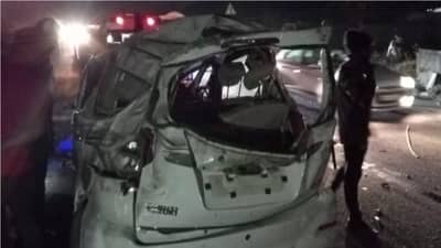 Satara Accident | साताऱ्यात भीषण अपघात, कारची दुभाजकाला धडक, 6 जखमी; दोघांची प्रकृती चिंताजनक