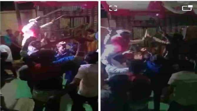 हळदीचा कार्यक्रम, हातात तलवार अन् मै हूं डॉन वर बेधुंद, औरंगाबादच्या नवरदेवाला अतिउत्साह महागात पडलाच!