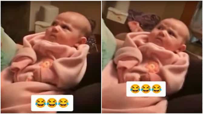 या बाळाला कशाचा राग आलाय बरं? हा Cute Viral Video पाहा आणि तुम्हीच सांगा