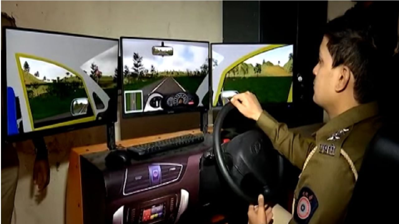 गाडी चालवताना भीती वाटते? Simulator समोर बिनधास्त सराव करा, नागपूर RTO ची भन्नाट डोकॅलिटी