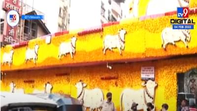 माघी गणेशोत्सवानिमित्त दगडूशेठ हलवाई गणपती मंदिराला आकर्षक सजावट