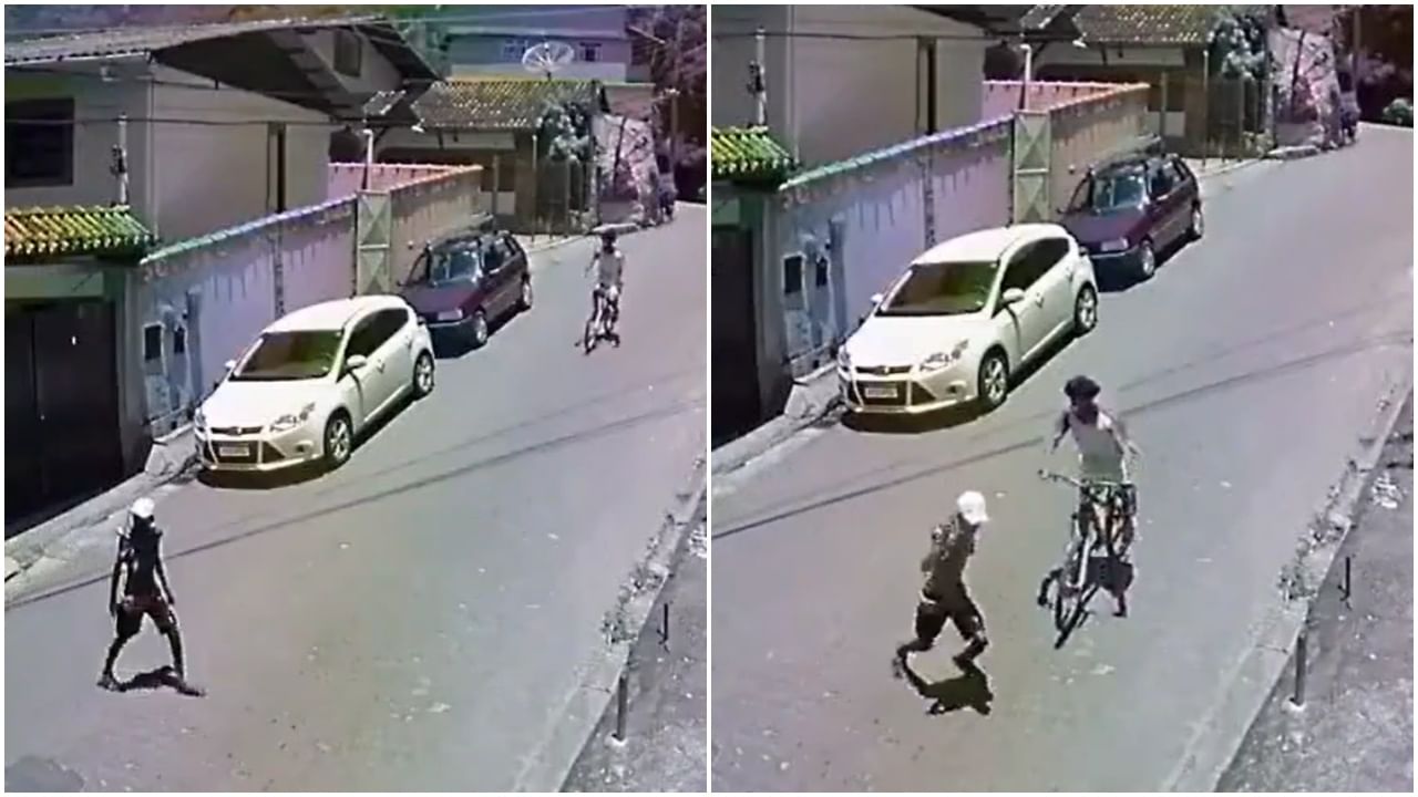 Accident Video Viral : अपघाताचा 'हा' व्हिडिओ पाहून तुम्हालाही कळणार नाही की चूक कोणाची?