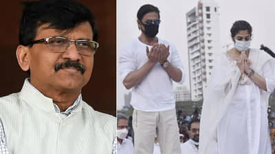 Lata Mangeshkar: शाहरुख खानला ट्रोल करणं हा नालायक आणि बेशरमपणा आहे; संजय राऊत संतापले