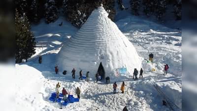 ...म्हणून काश्मीरला म्हणतात पृथ्वीवरचा स्वर्ग! सर्वात मोठा कॅफे Snowgluचे Photos होतायत Viral