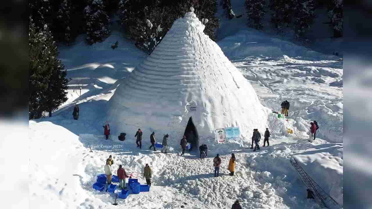 ...म्हणून काश्मीरला म्हणतात पृथ्वीवरचा स्वर्ग! सर्वात मोठा कॅफे Snowgluचे Photos होतायत Viral