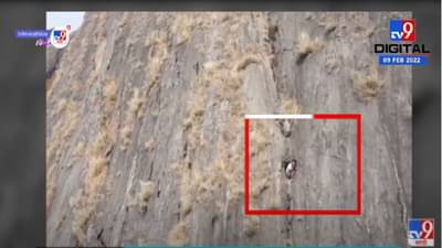 Video : मित्रांसोबत ट्रेकिंगला गेला, पाय घसरुन पडला, चक्क डोंगराच्या मधोमध अडकला, 127 Hours सिनेमापेक्षाही भयंकर!