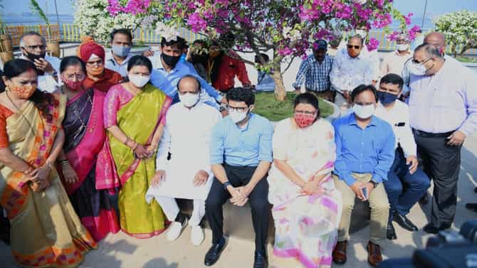 माता रमाबाई आंबेडकर स्मृती व्ह्युवींग डेकचे आदित्य ठाकरेंच्या हस्ते लोकार्पण; वरळी वांद्रे सेतूसह पाहाता येणार समुद्राचे विहंगम दृश्य