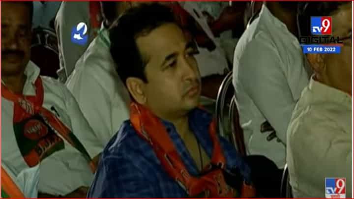 दुपारी आजारी असणारे नितेश राणे थेट गेव्यात; मोदींच्या सभेला हजेरी दुपारी आजारी असणारे नितेश राणे थेट गेव्यात; मोदींच्या सभेला हजेरी