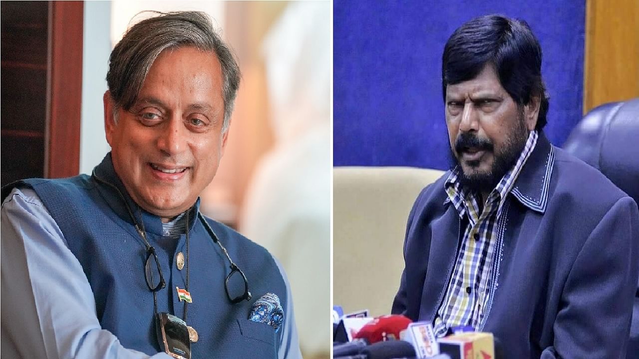 रामदास आठवलेंकडून शशी थरुर यांना इंग्रजीचे धडे, आठवलेजी तुमची जेएनयूमध्ये गरज, थरुर यांच्याकडून स्पेलिंगमधील गफलत मान्य रामदास आठवलेंकडून शशी थरुर यांना इंग्रजीचे धडे, आठवलेजी तुमची जेएनयूमध्ये गरज, थरुर यांच्याकडून स्पेलिंगमधील गफलत मान्य