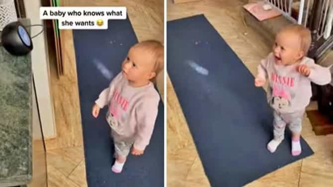 Little child viral video : Alexaनं गाणं ऐकवल्यानंतर किती सुंदर डान्स करतोय हा चिमुकला