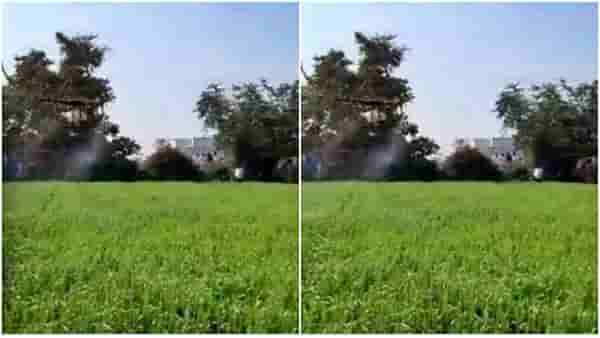 Drone farming technology : आधुनिक शेती करायचीय? मग मनसुख मांडवीय यांनी Share केलेला हा Video पाहाच