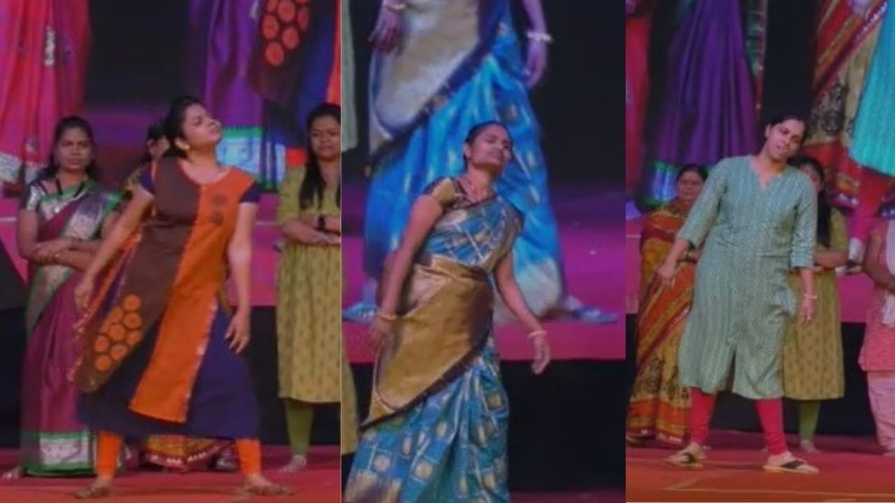 VIDEO : हम भी किसी से कम नहीं... म्हणत पुण्यातील महिलांचा मराठी तडका! श्रीवल्लीवर थिरकल्या... VIDEO : हम भी किसी से कम नहीं... म्हणत पुण्यातील महिलांचा मराठी तडका! श्रीवल्लीवर थिरकल्या...