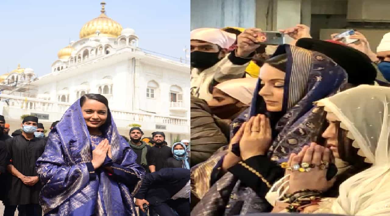 अभिनेत्री कंगना रनौत आणि एकता कपूर यांच्या 'लॉकअप' या रिअॅलिटी शोचा ट्रेलर लवकरच लॉच होणार आहे. त्याआधी गुरूद्वाऱ्यात दर्शनासाठी गेल्या होत्या.