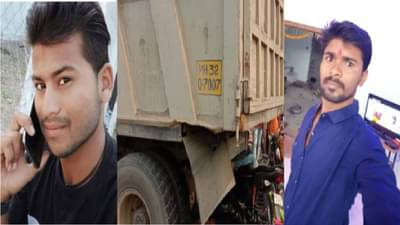 बंद पडलेल्या ट्रकवर धडकून बाईक अडकली, वर्ध्यात भीषण अपघात, दोघांचा जागीच अंत