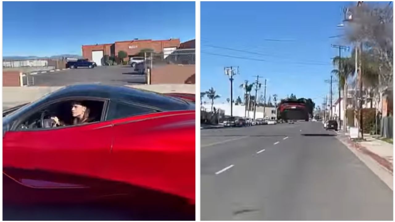Viral : ...अन् अचानक हवेत उडू लागते कार, Cyrus Dobre यानं शेअर केलेला हा flying car video पाहा