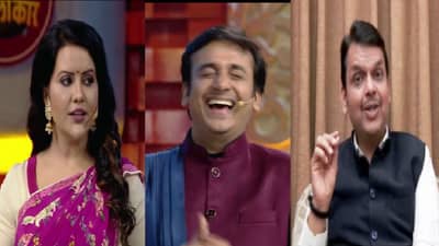 बाई नाही यायची, तेव्हा देवेंद्रजींकडून डोसे बनवून घ्यायचे, अमृतांच्या उत्तरावर संकर्षण म्हणतो, महाराष्ट्राचे मुख्यमंत्री...