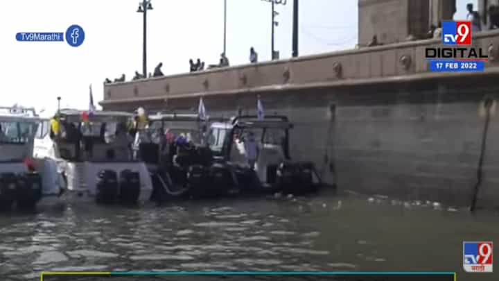 VIDEO : Mumbai water taxi | मुंबई ते बेलापूर वॉटर टॅक्सीचा मुहुर्त निश्चित VIDEO : Mumbai water taxi | मुंबई ते बेलापूर वॉटर टॅक्सीचा मुहुर्त निश्चित