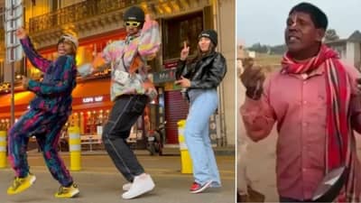 Bhuban Badyakar पोहोचला पॅरिसमध्ये..! Kacha Badam गाण्यावर कसा केला तरुणाईनं Dance? पाहा, Viral Video