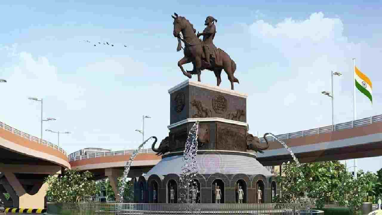 देशात सर्वात उंच शिवयारांचा पुतळा औरंगाबादेत, इथेच उभा राहिला