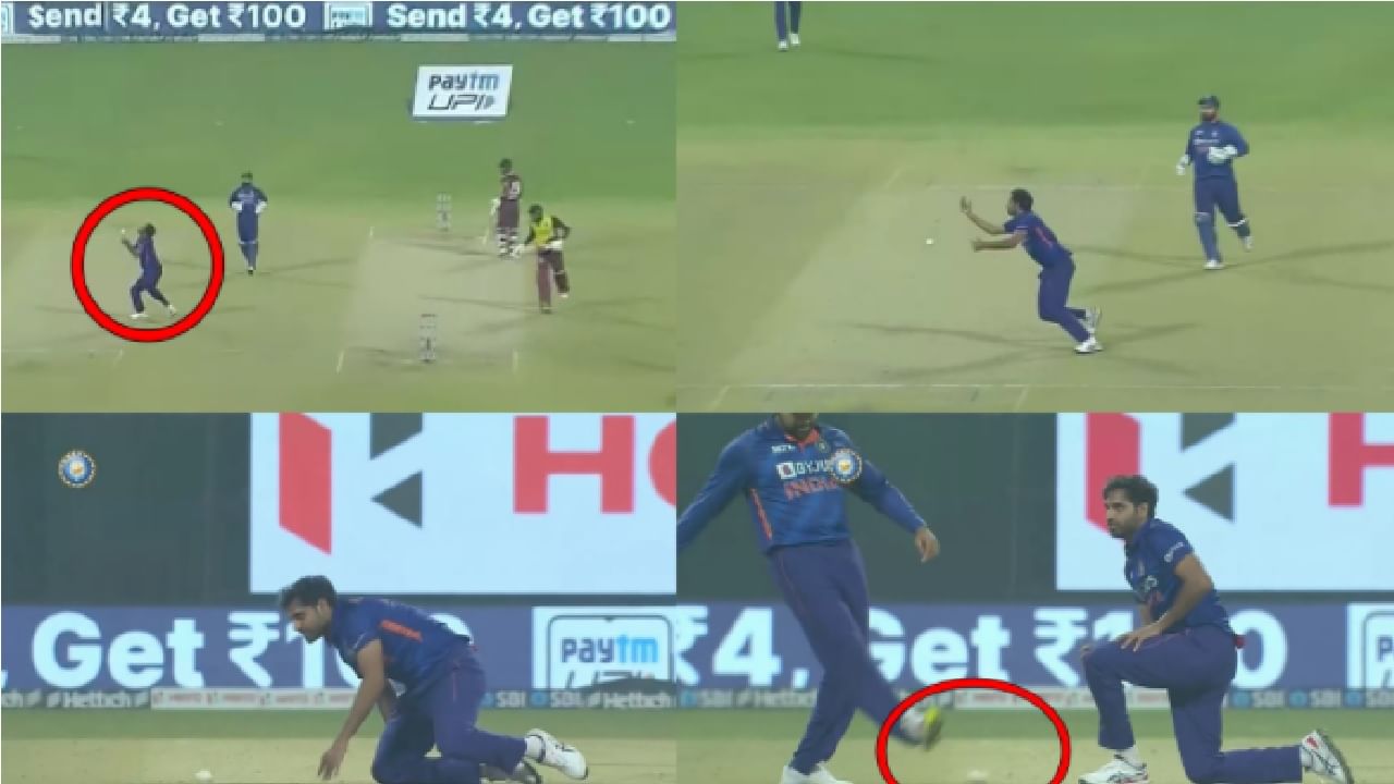 IND vs WI: संतापलेल्या रोहित शर्माने मैदानावरच चेंडूला लाथ मारली, कारण....पहा VIDEO