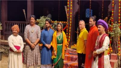 ‘स्वराज्य सौदामिनी ताराराणी’च्या सेटवर शिवजयंती साजरी, पाहा व्हीडिओ