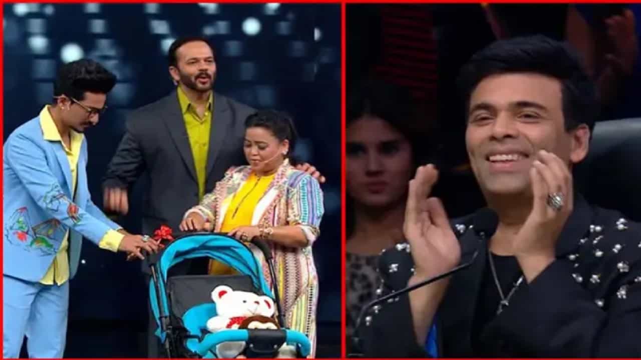 'खतरों के खिलाडी'मुळे रोहित शेट्टी आणि भारतीचा नवरा हर्ष लिंबाचिया यांचे चांगले बॉण्डिंग झाले आहे. रोहित नेहमी या दोघांसोबत फनी प्रँक्स खेळताना दिसतो. मात्र, यावेळी रोहित शेट्टीने 'खतरों के खिलाडी'चे नाहीतर 'हुनरबाज' या शोचे सूत्रसंचालन भारती सिंह आणि तिचा पती हर्ष लिंबाचियासोबत केले.
