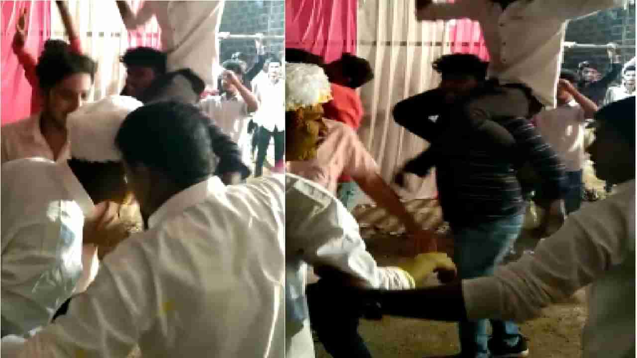 VIDEO | हळदीला तलवारींसह डान्स, लग्नाच्या बेड्या पडता-पडता नवरदेवाला पोलिसांच्या बेड्या
