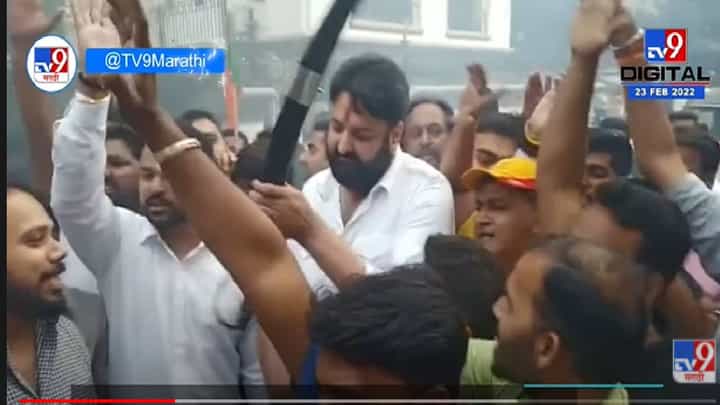 Nawab Malik यांना अटक, भाजप नेते Mohit Kamboj यांनी तलवार दाखवली | Nawab Malik Arrested Nawab Malik यांना अटक, भाजप नेते Mohit Kamboj यांनी तलवार दाखवली | Nawab Malik Arrested