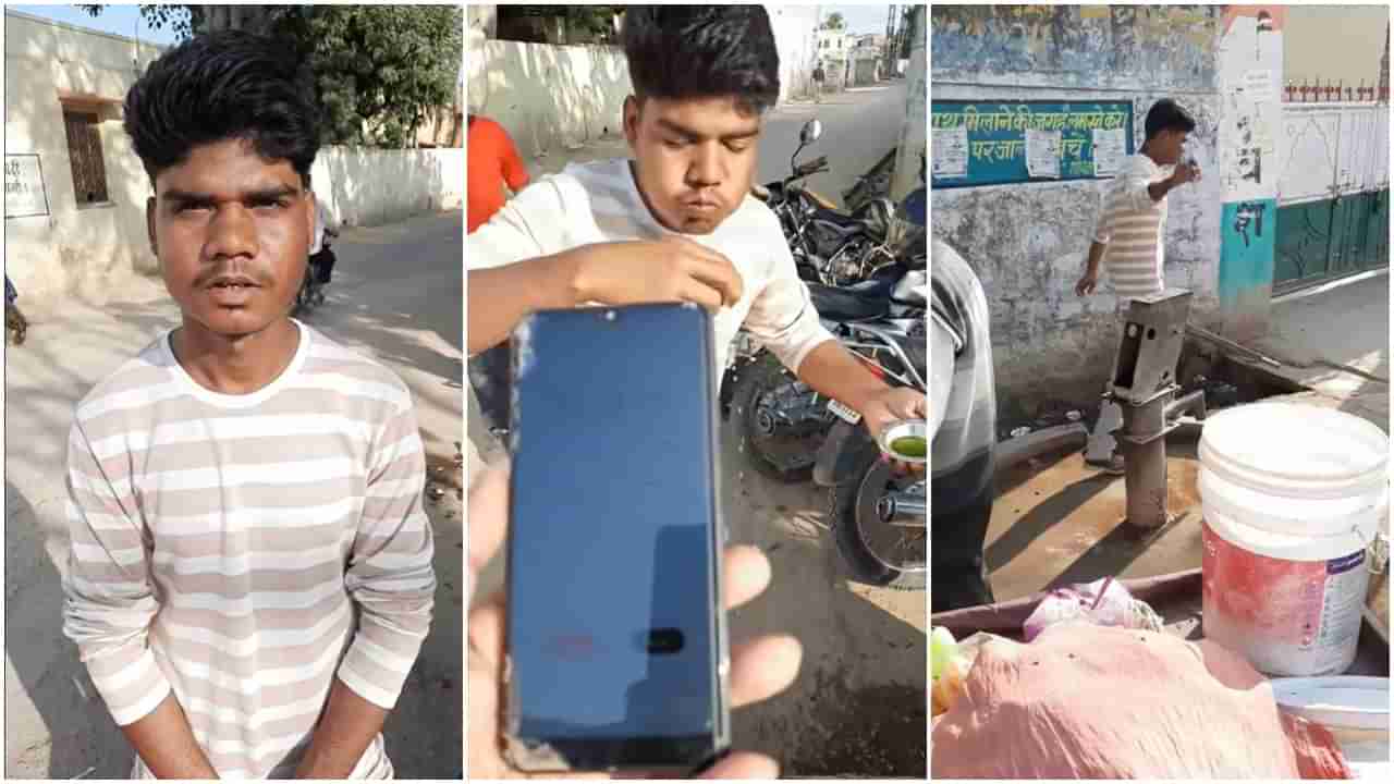 Viral : Challenge गेलं उडत, या पठ्ठ्यानं पाणीपुरी खाण्याची हौस मात्र पूर्ण करून घेतली; पाहा Funny video