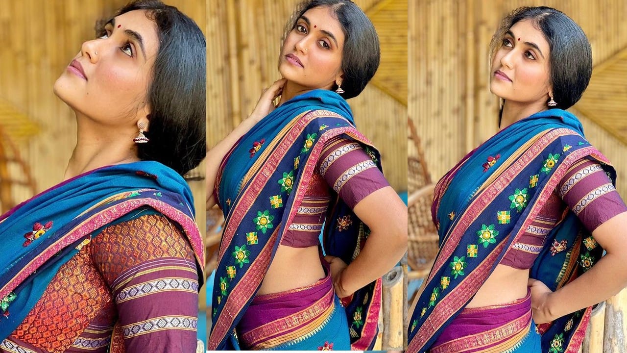 नुकतेच तिने साडीतील काही फोटो सोशल मीडियावर पोस्ट केले आहेत. 
