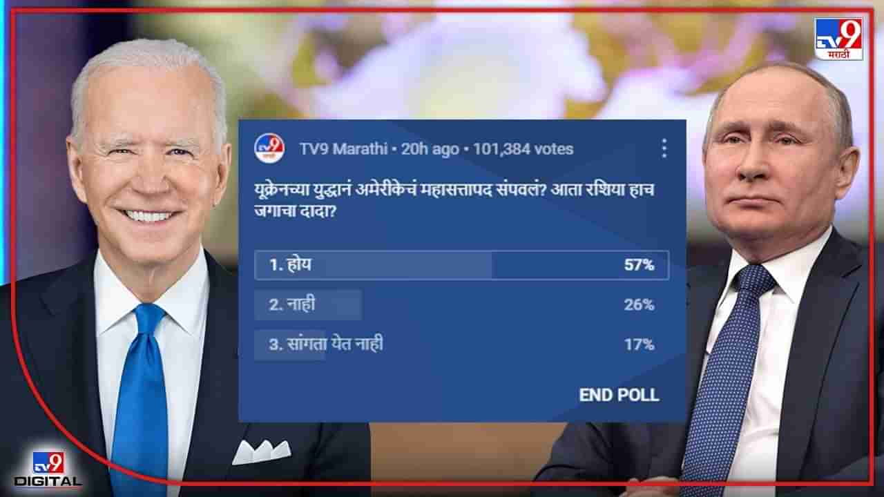 Russia America : यूक्रेनच्या युद्धानं अमेरिकेंचं महासत्तापद संपवलं, आता रशिया हाच जगाचा दादा?