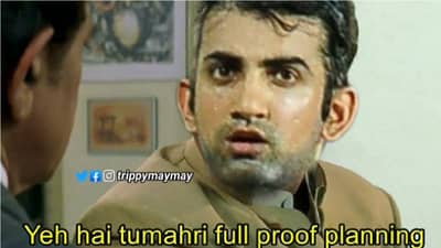 LSG vs CSK: ये हैं तुम्हारी फुल प्रूफ प्लानिंग, Social Media वर गौतम गंभीरची खिल्ली उडवणारे मीम्स व्हायरल