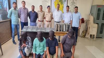 पालघर जिल्ह्यातील airtel टॉवरमधून BTS व VIL कार्डाची चोरी करणाऱ्या टोळीचा पर्दाफाश