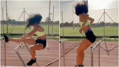 कोशिश करने वालों की कभी हार नहीं होती… महिला खेळाडूचा हा Viral video देतोय संदेश