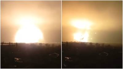तब्बल 15 किलोमीटरपर्यंत आला स्फोटाचा आवाज, उरात धडकी भरवणारा खार्किवमधला Video viral
