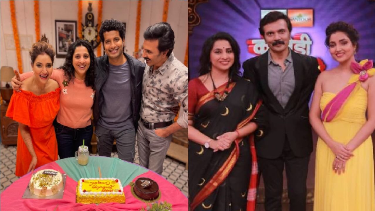 याआधीही रूपालीने या मालिकेच्या सेटवरचे फोटो शेअर केले होते. 