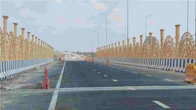 समृद्धी महामार्गावर जालन्यात राजेशाही सजावट, पुलावर लक्षवेधी नक्षीकाम, जालना सोने का पालना थीम काय ?