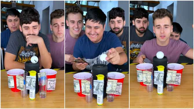 बॉल खाली पडला की आऊट! काय आहे हे Challenge? हा Interesting viral video पाहा