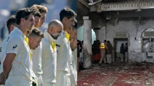 PAK vs AUS: पाकिस्तान-ऑस्ट्रेलिया सिरीजवर दहशतवादाचं सावट, सामन्याच्या पहिल्याच दिवशी पेशावरमध्ये स्फोट