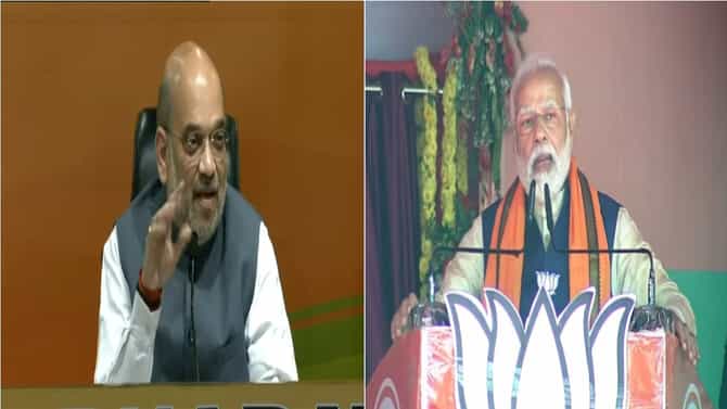 Assembly Election 2022 : स्वतंत्र भारतात नरेंद्र मोदी सर्वाधिक लोकप्रिय पंतप्रधान, अमित शाहांचा दावा